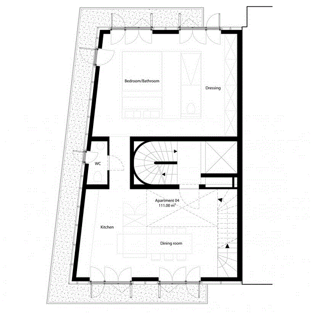 建筑与街头艺术结合: 卢森堡多层住宅设计