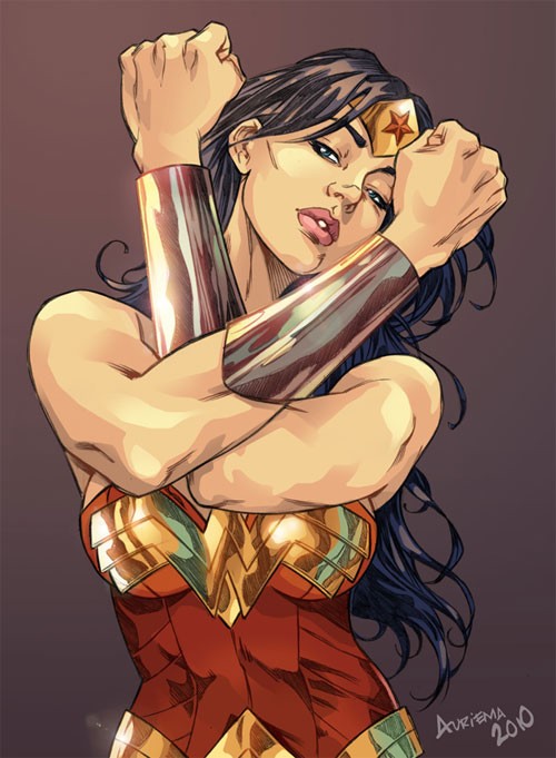 漫画英雄插画欣赏：神奇女侠 Wonder Woman (二)