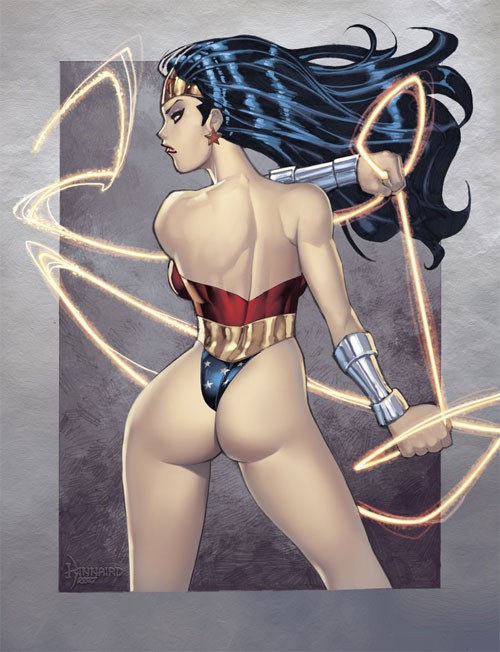 漫画英雄插画欣赏：神奇女侠 Wonder Woman (二)