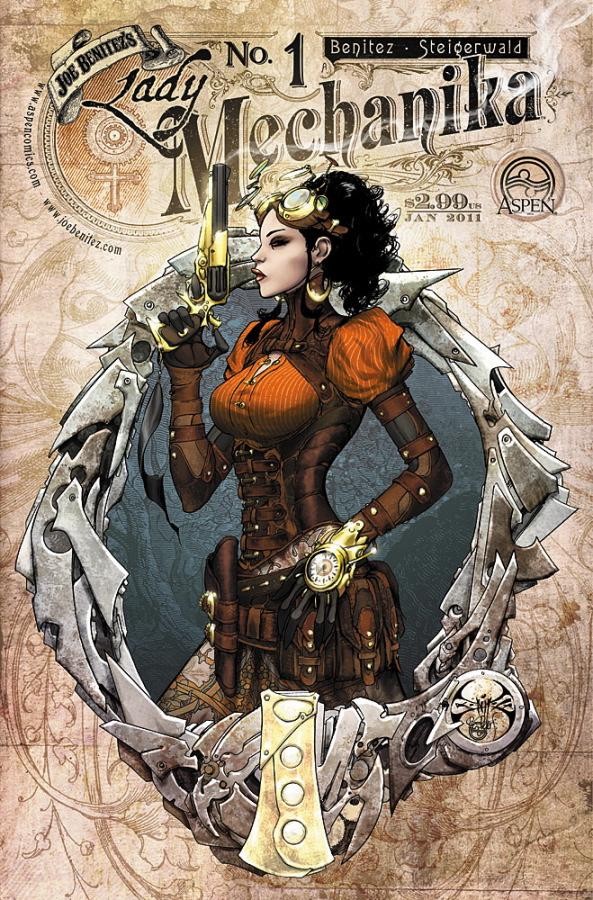 Joe Benitez：机械女郎(Lady Mechanika)漫画