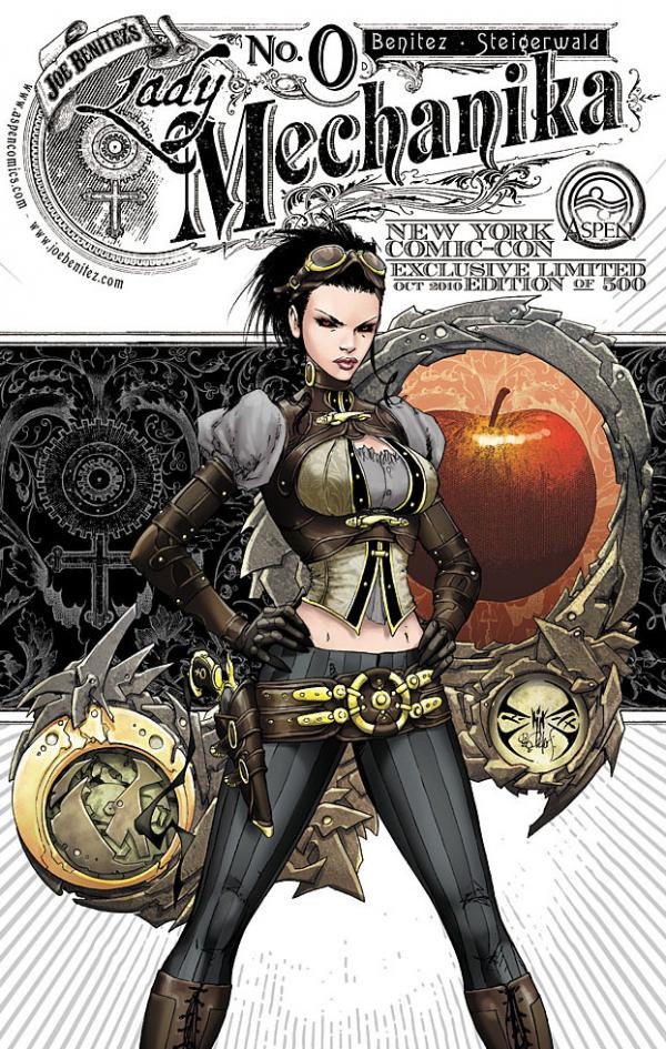 Joe Benitez：机械女郎(Lady Mechanika)漫画