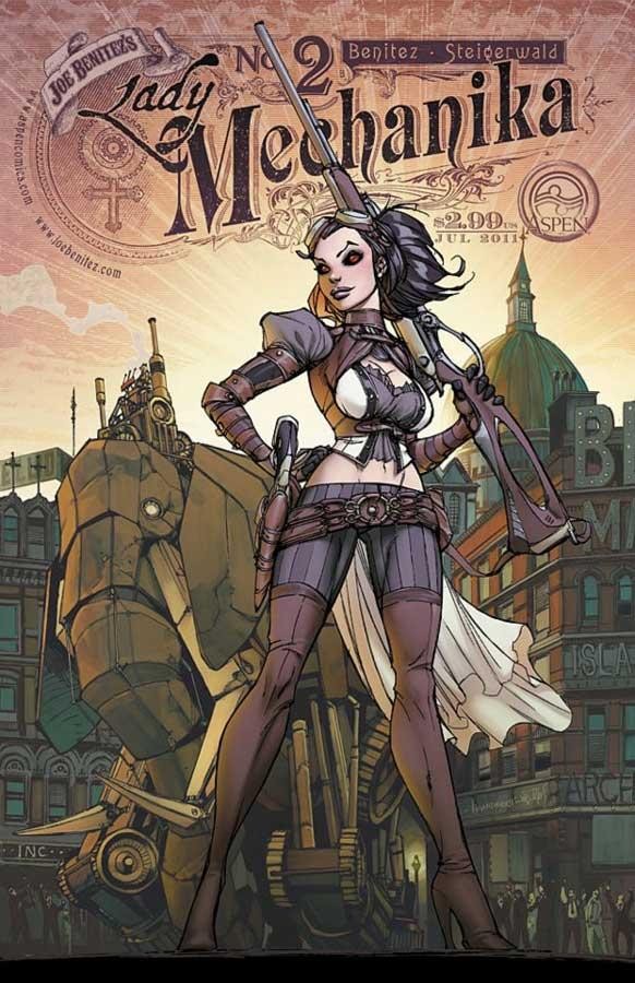 Joe Benitez：机械女郎(Lady Mechanika)漫画