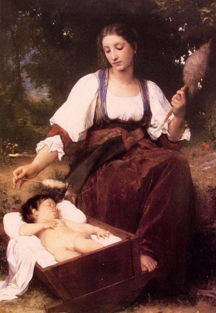 法国学院派画家William Adolphe Bouguereau作品(下)