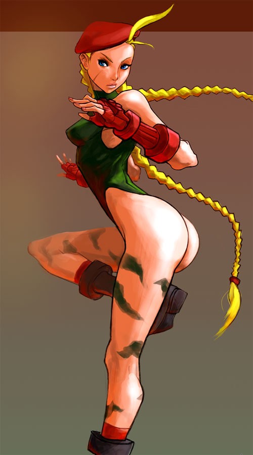 街霸游戏人物插画：Cammy