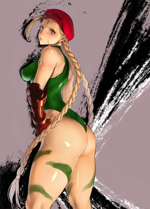 街霸游戏人物插画：Cammy