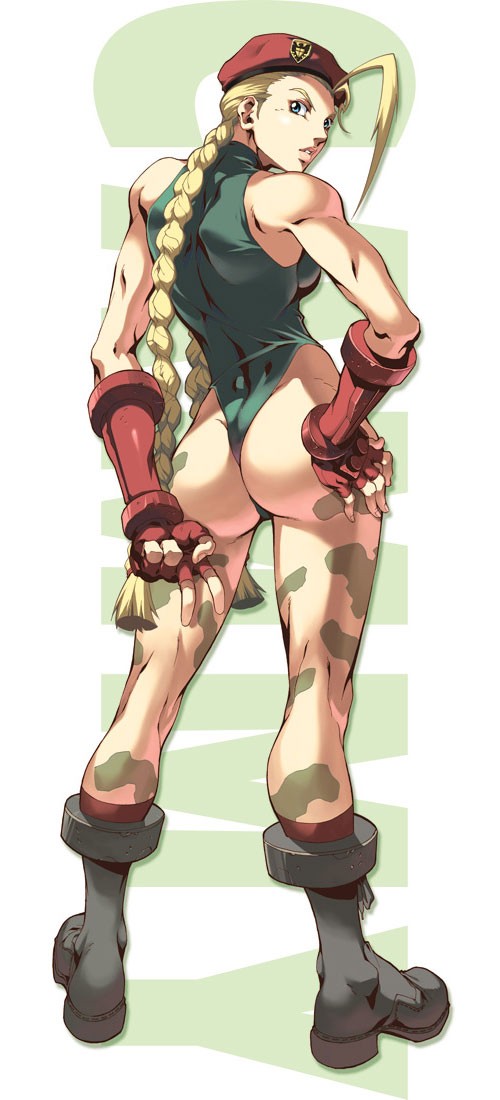 街霸游戏人物插画：Cammy