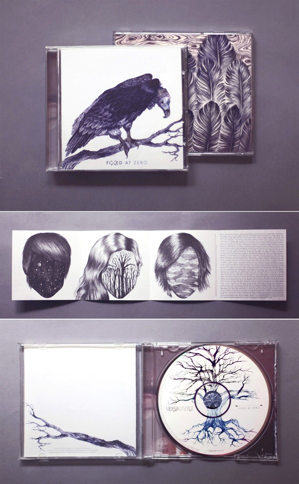 Eibatova Karina音乐CD封面设计