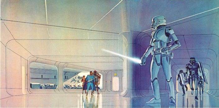 Ralph McQuarrie星球大战概念插画