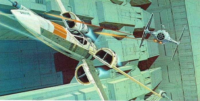 Ralph McQuarrie星球大战概念插画