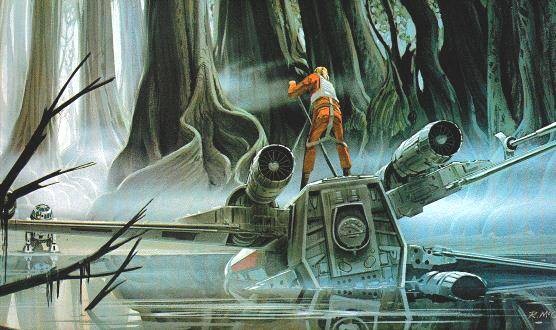 Ralph McQuarrie星球大战概念插画