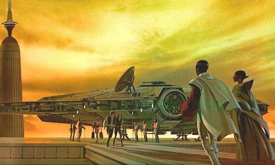 Ralph McQuarrie星球大战概念插画