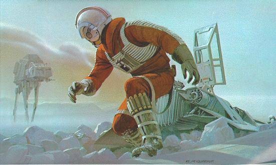 Ralph McQuarrie星球大战概念插画