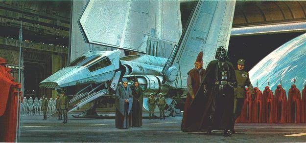 Ralph McQuarrie星球大战概念插画