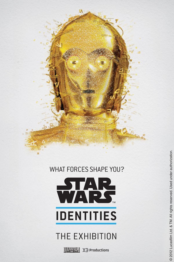 海报欣赏：星球大战主题展览(Star Wars Identities)