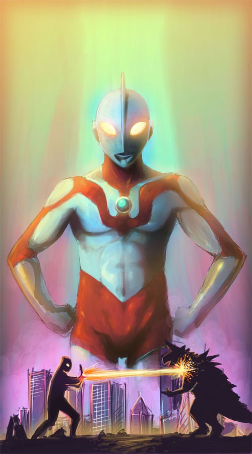 奥特曼(Ultraman)插画欣赏