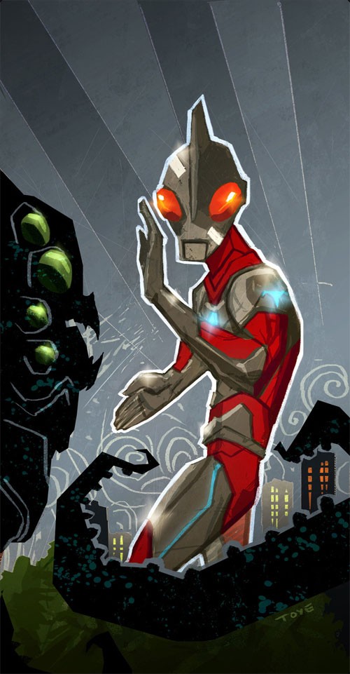 奥特曼(Ultraman)插画欣赏