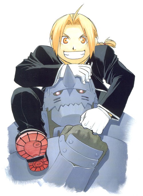 漫画《钢之炼金术师》人物插画：Edward Elric