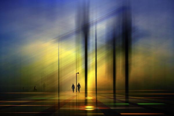 Josh Adamski抽象剪影艺术