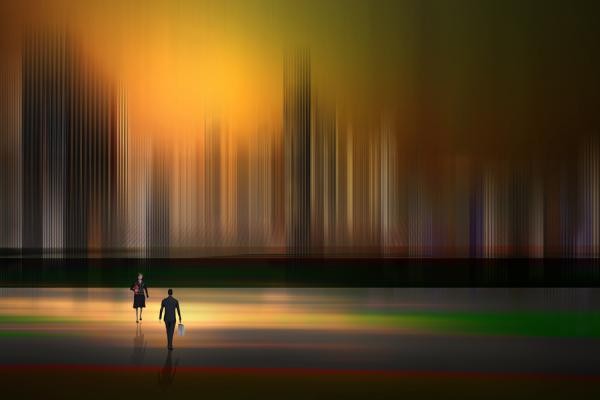 Josh Adamski抽象剪影艺术