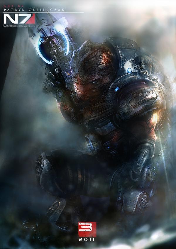 质量效应3(Mass Effect 3)角色设计