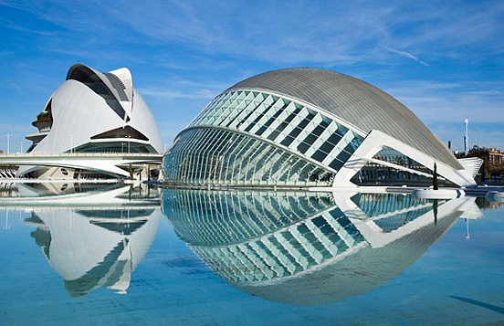 建筑欣赏：西班牙瓦伦西亚艺术科学城