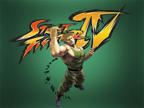 街霸游戏人物插画：GUILE(古烈)