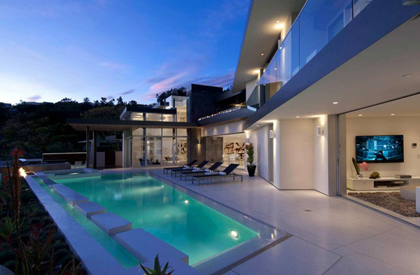 好莱坞山Doheny豪华住宅设计