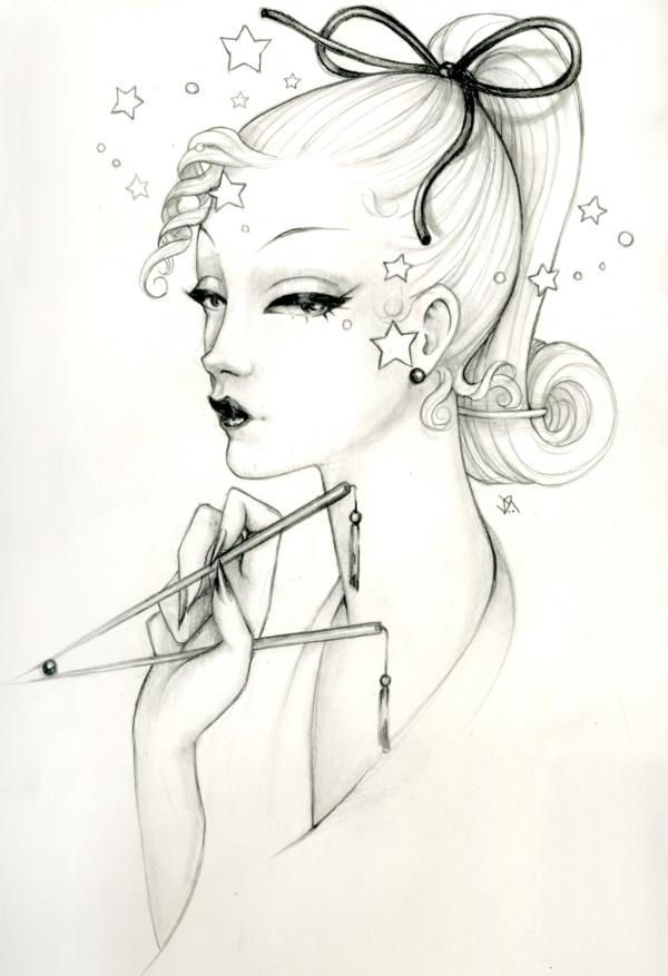 Joshua&nbsp;David&nbsp;McKenney时尚人物插画