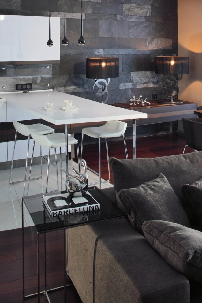 Geometrix&nbsp;Design:&nbsp;莫斯科公寓设计