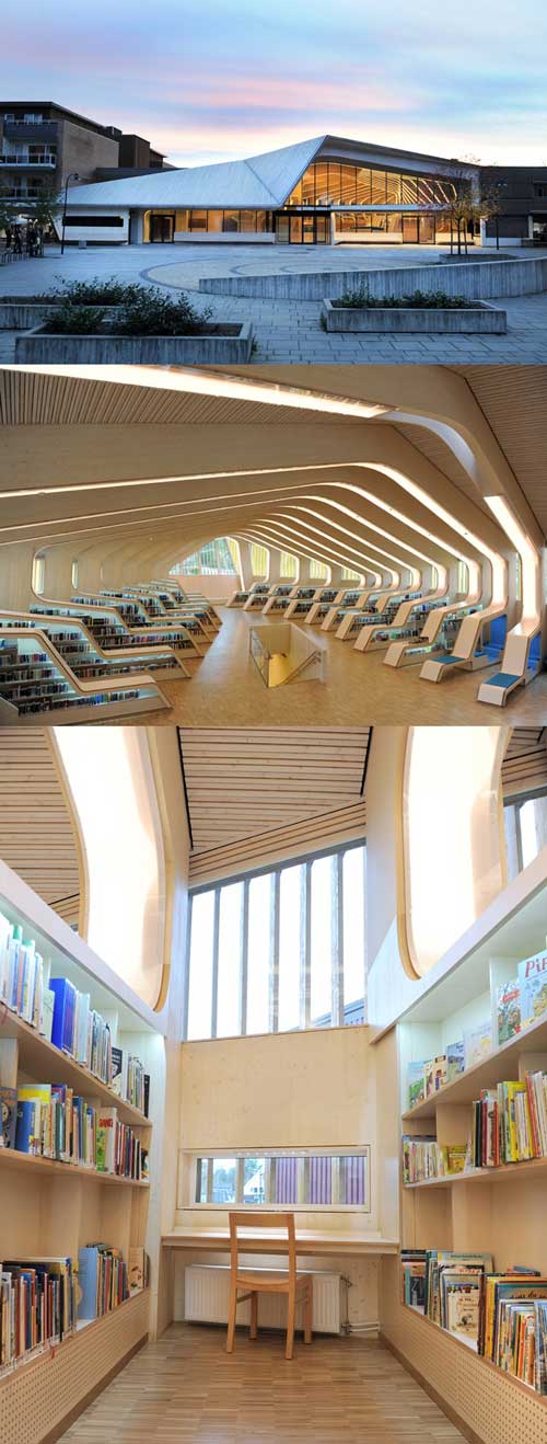 世界各地美丽的现代图书馆设计