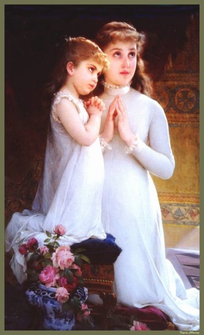 法国学院派画家Emile Munier (1840 - 1895)作品欣赏