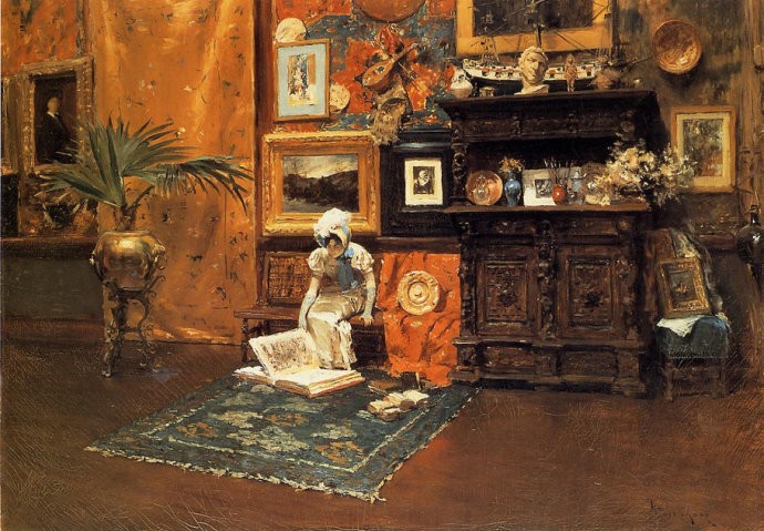 美国印象派画家：William Merritt Chase