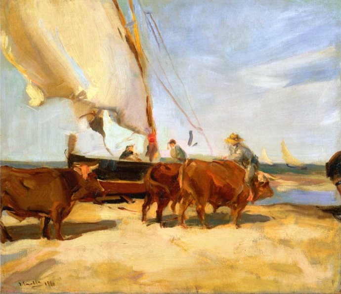 西班牙印象派画家: Joaquín Sorolla y Bastida