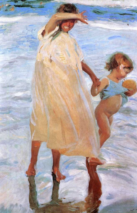 西班牙印象派画家: Joaquín Sorolla y Bastida