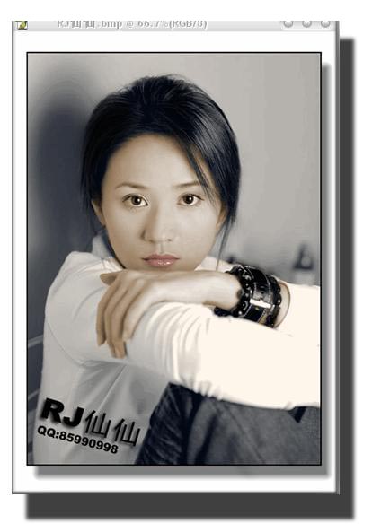 PS教程：用Photoshop蒙版给黑白照片上色