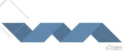 Photoshop轻松打造折纸风格Logo