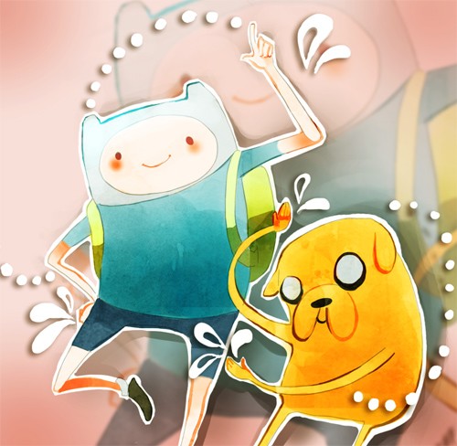 卡通漫画欣赏：探险活宝(Adventure time)