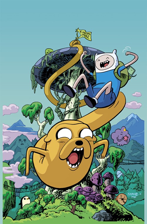 卡通漫画欣赏：探险活宝(Adventure time)