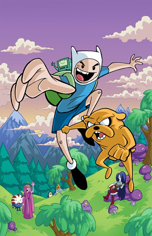 卡通漫画欣赏：探险活宝(Adventure time)