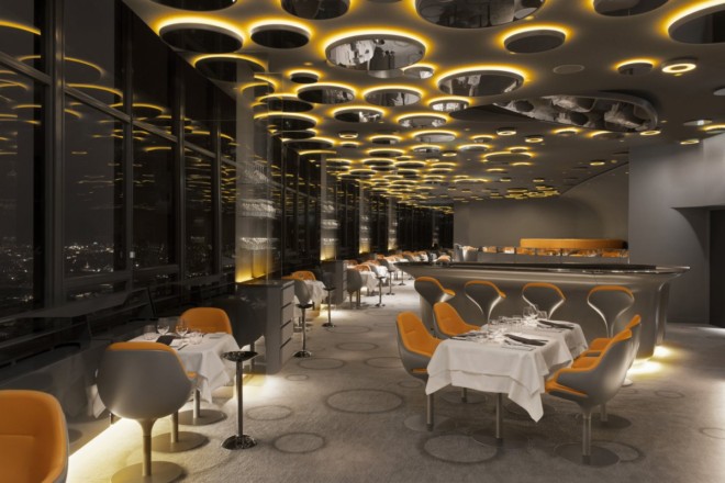 法国Ciel de Paris餐厅设计