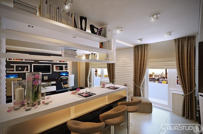 现代时尚的公寓设计