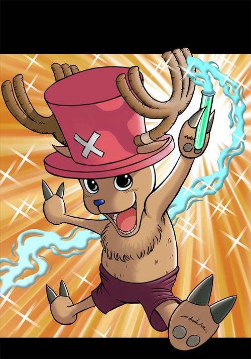 海贼王漫画人物插画：托尼托尼·乔巴(Tony Tony Chopper )