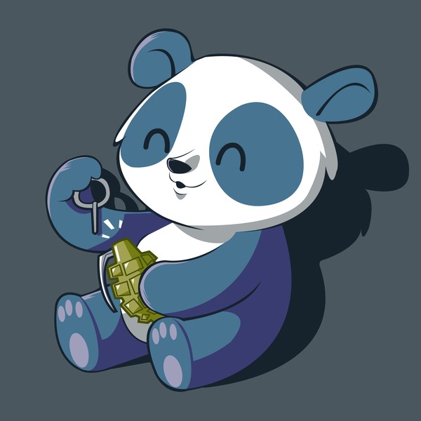 Pandaluna幽默插画欣赏