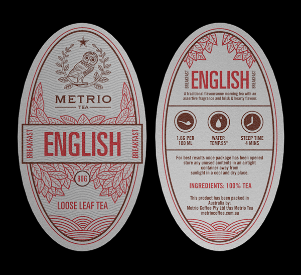 Metrio茶叶包装设计
