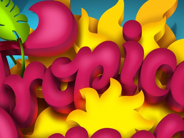 Marcelo Schultz超炫质感字体设计
