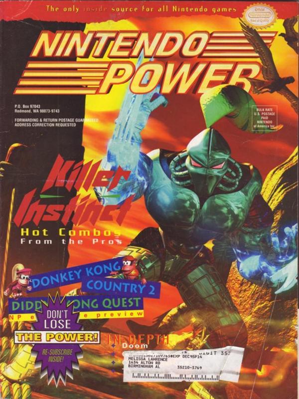 任天堂官方杂志《Nintendo Power》经典封面欣赏