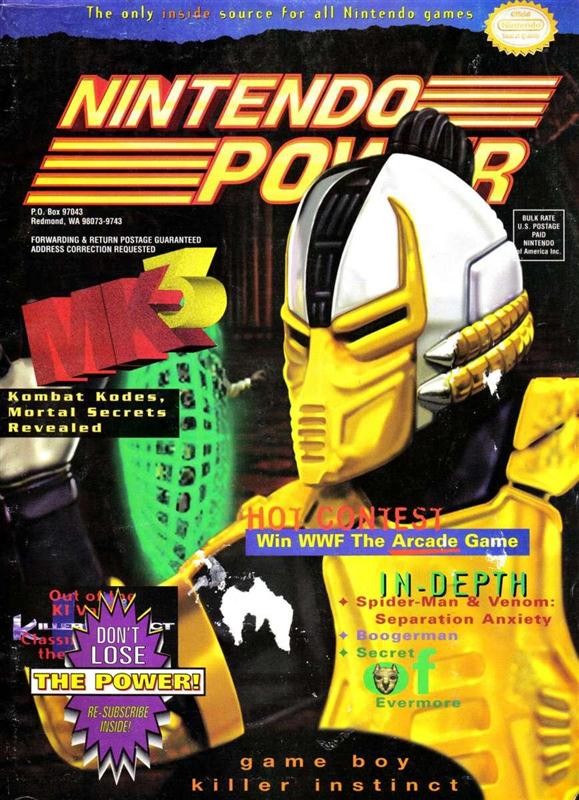 任天堂官方杂志《Nintendo Power》经典封面欣赏