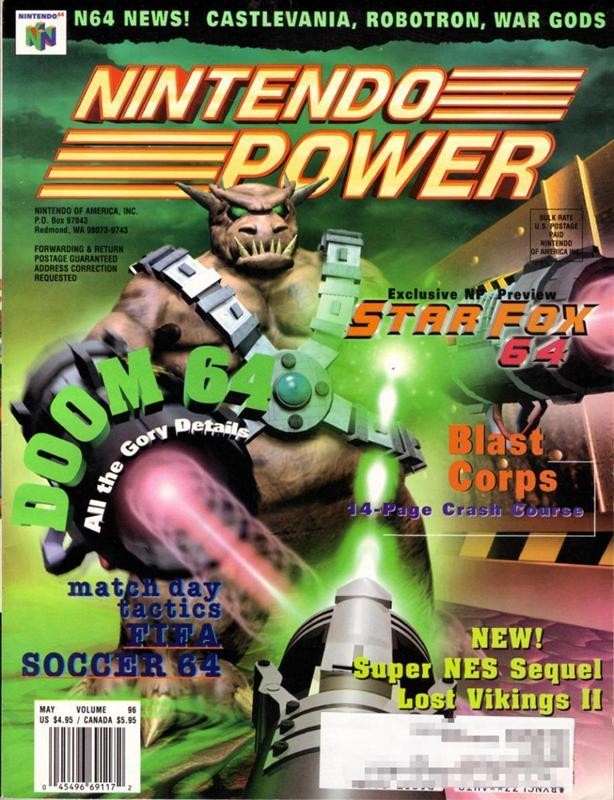 任天堂官方杂志《Nintendo Power》经典封面欣赏