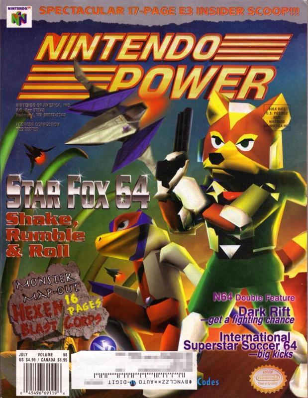 任天堂官方杂志《Nintendo Power》经典封面欣赏