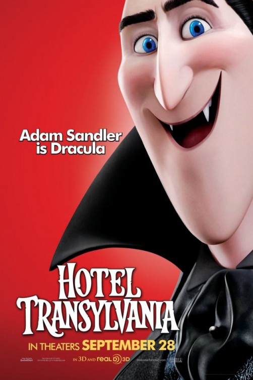 电影海报欣赏：精灵旅社(Hotel Transylvania)